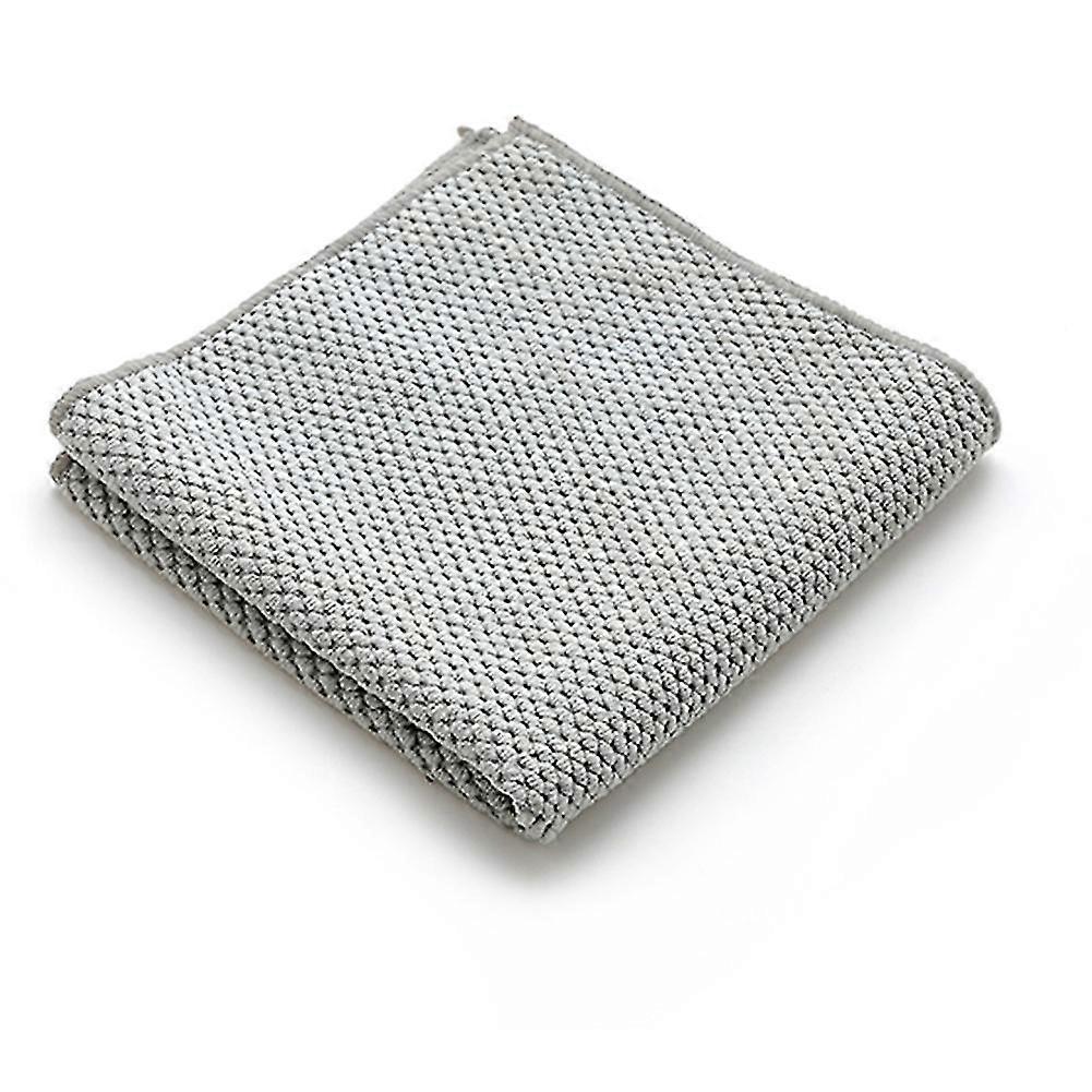 Double Sided Fiber Cleaning Cloth for Home Kitchen - 1Pc