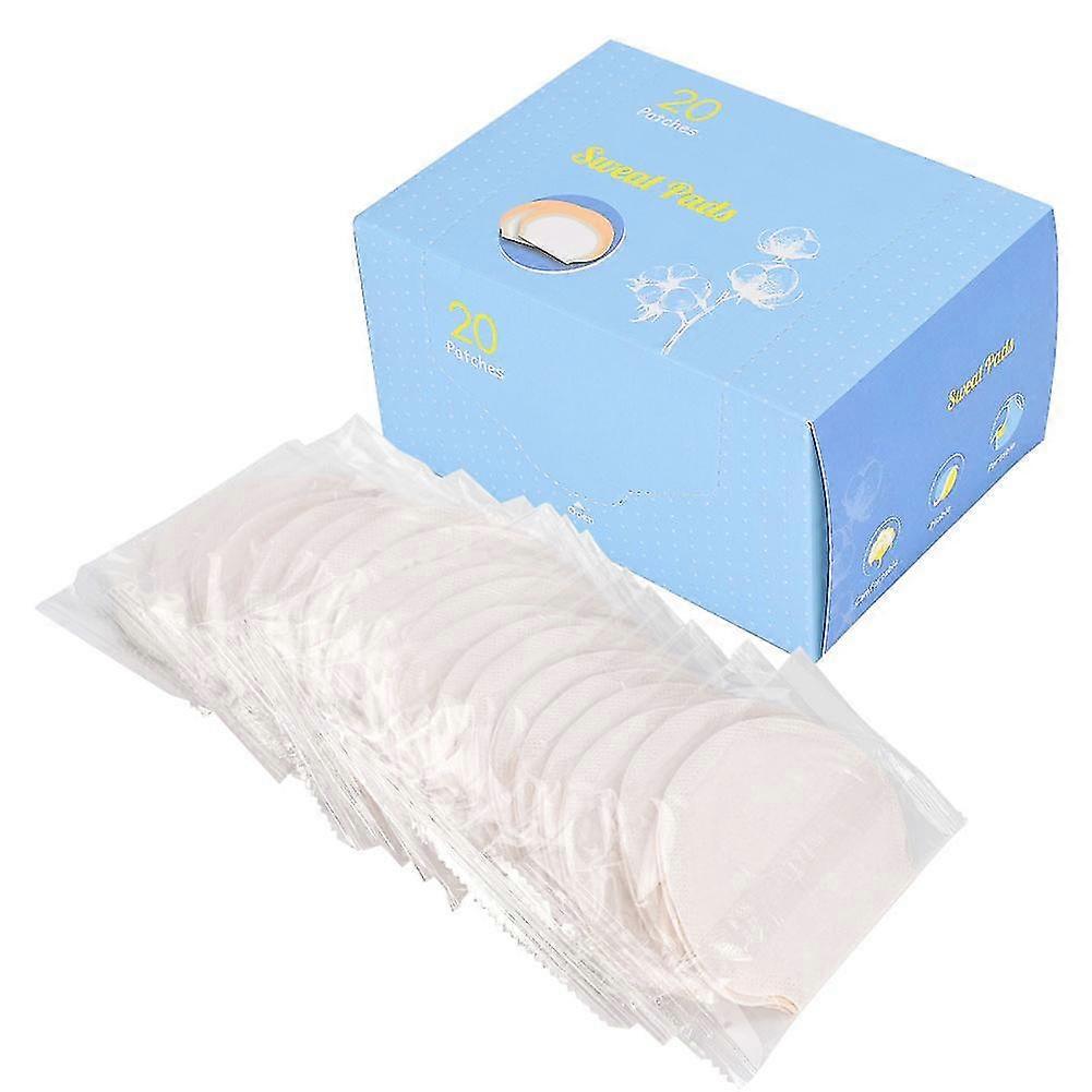 Absorbent Underarm Sweat Pads - 40pcs Disposable Stickers for Armpits