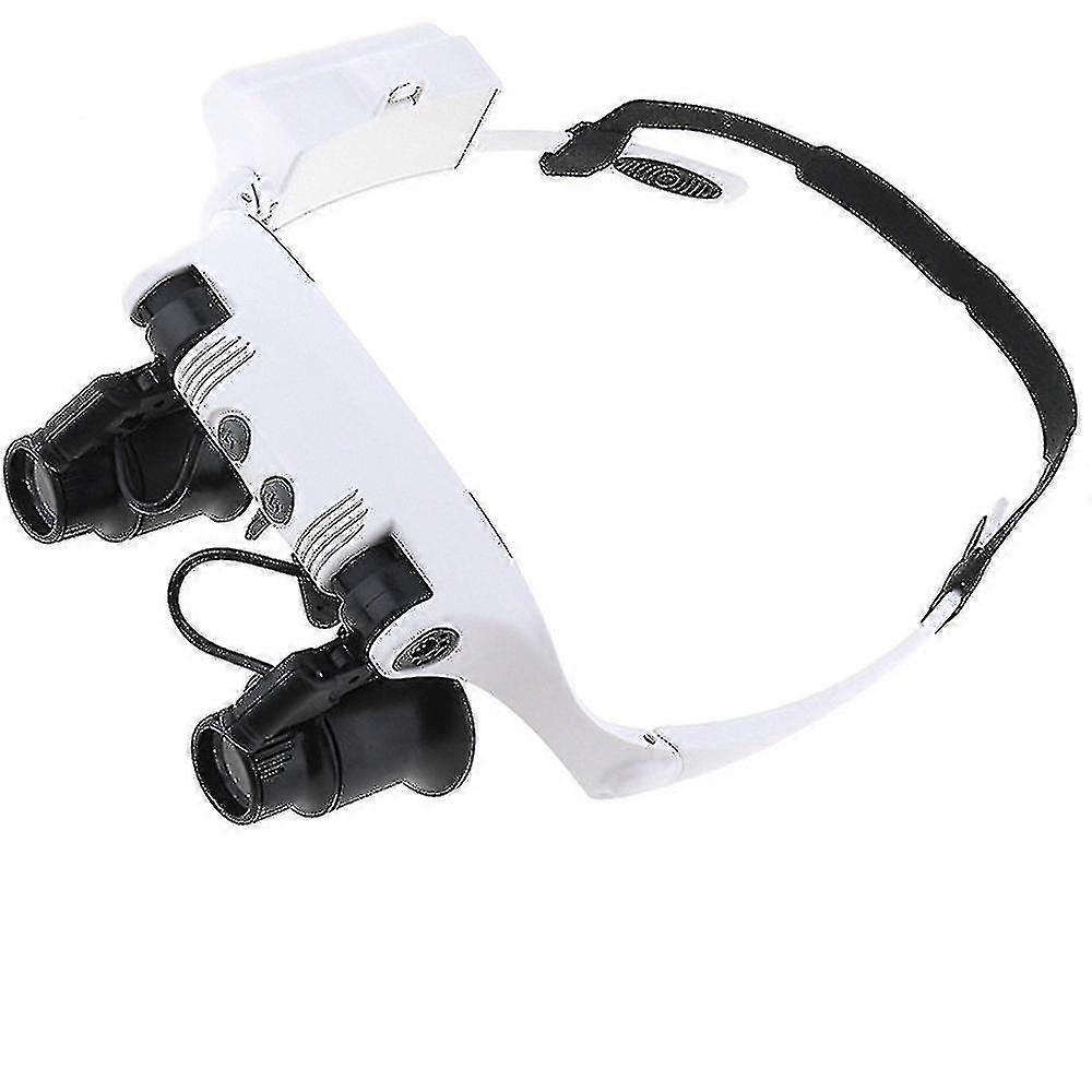 Lupa profissional lupa com luz led headb xxf