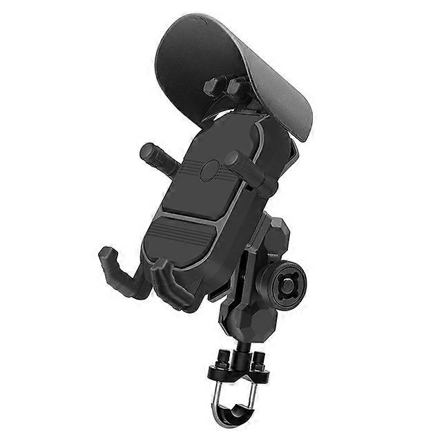 Motorcycle Antishock Phone Bracket Bike Riding Bracket Navigation Antishake Damping Protection Phone Handlebar Mount
