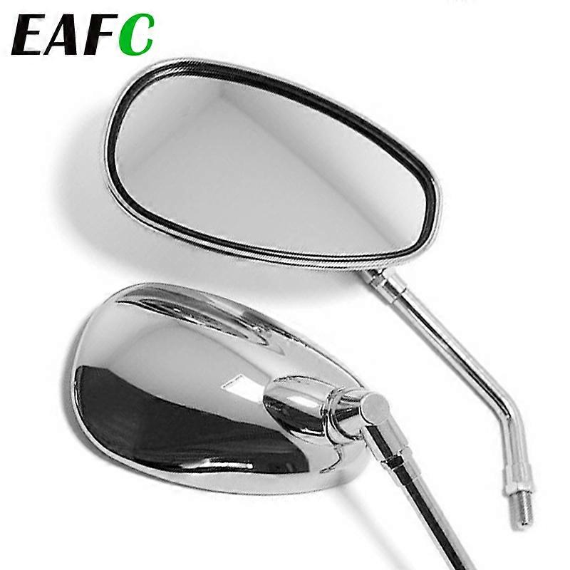 2 Pcs/Pair Motorcycle Mirror Scooter Electric Bicycle Rearview Mirror 10mm For Honda Shadow Ace Spirit Magna VT750