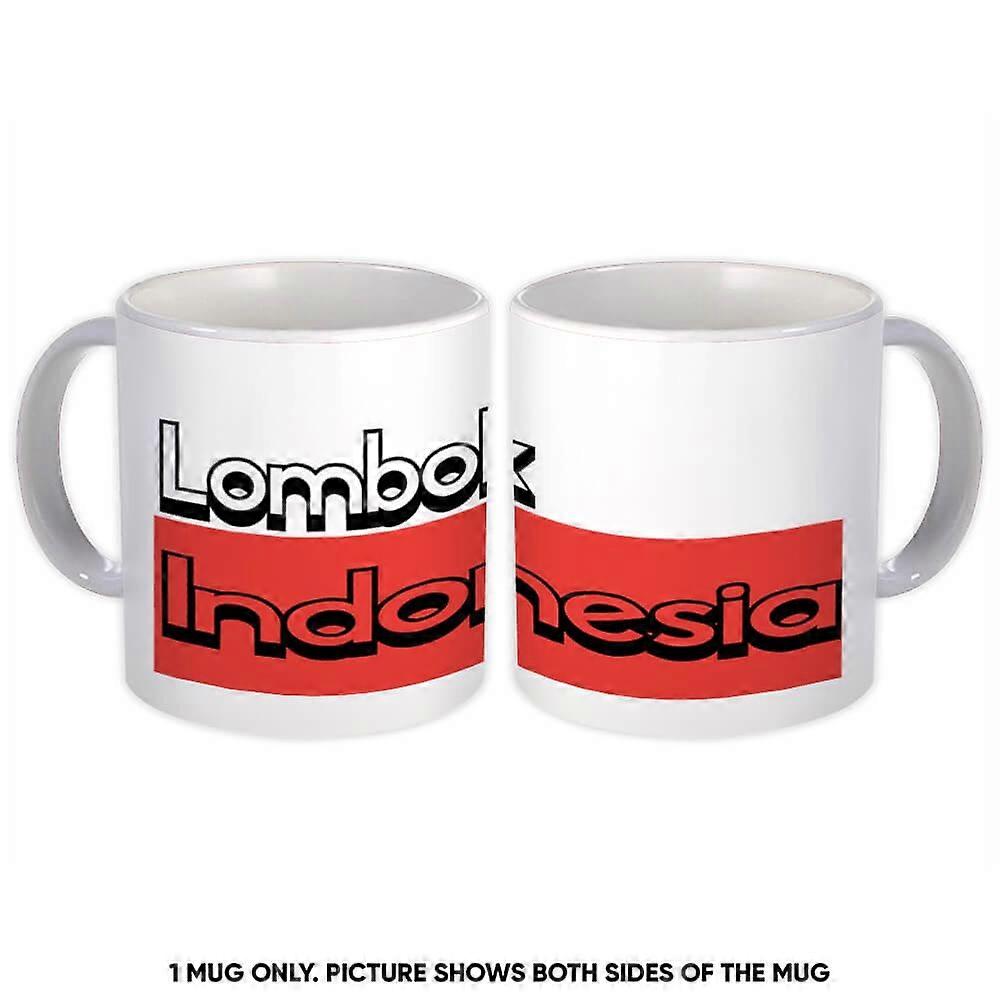Gift Mug: Lombok Indonesia Rectangle