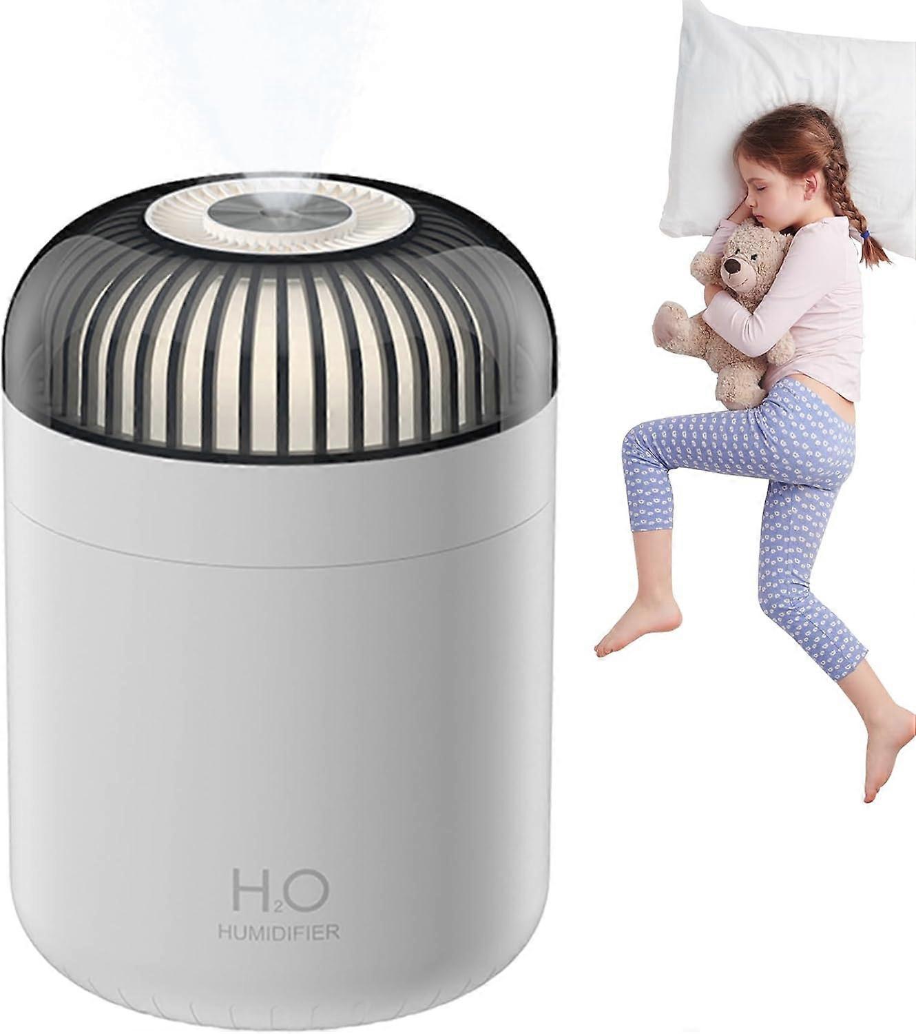 500ml Mini luftfugter USB æterisk olie aroma diffusor 3D flammetåge Hjem