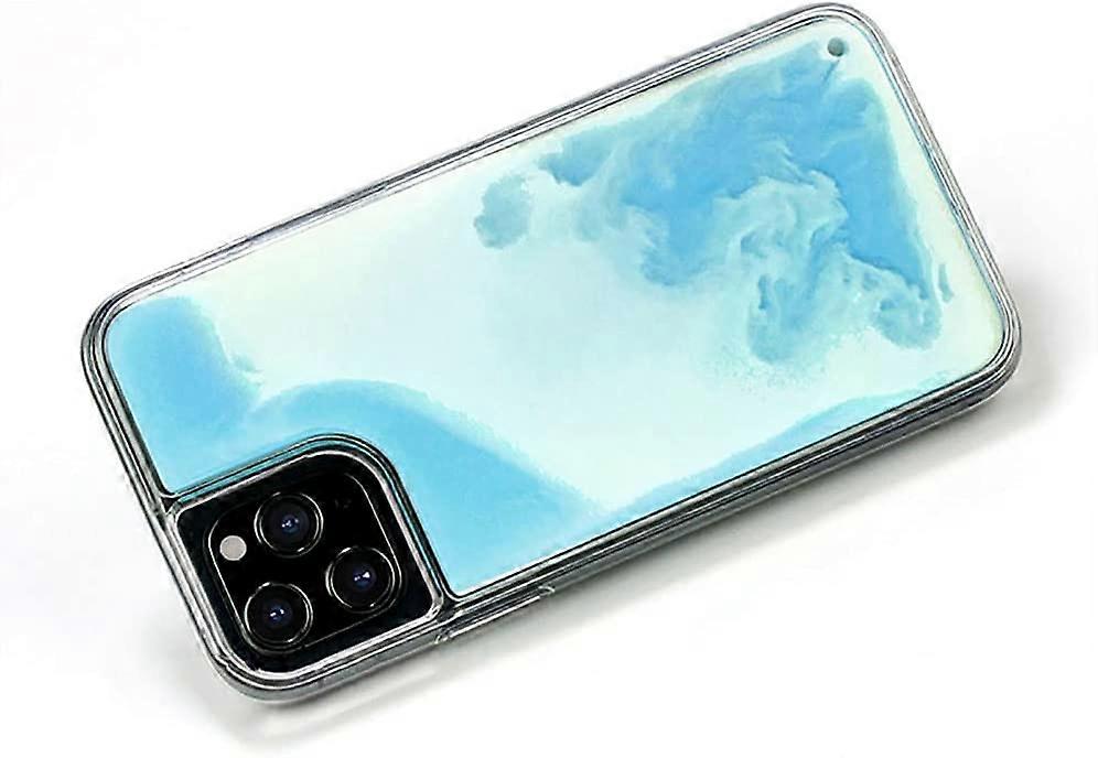 Liquid Fluorescent Case For Iphone 11 Proluxury Fun Glow In The 