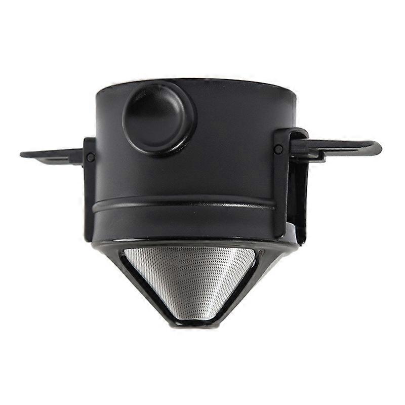 Foldable Stainless Steel Coffee Tea Drip Maker Filter Funnel Pot Infuse Cup