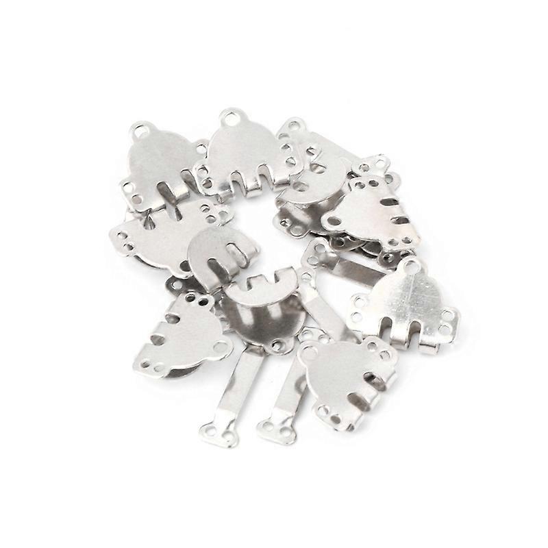 10x Pantolon Etek Kancaları + Takım Elbise Pantolon Uzatıcılar Terzi Dikiş için Bar Bağlantı Elemanları