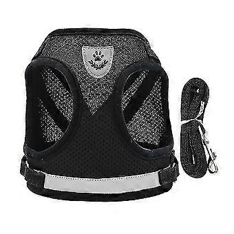 Hundegeschirr und Leine Set für Wal Cat und S Hundegeschirr Soft Mesh Harness Adjable Cat Vest Harness mit S Comfort
