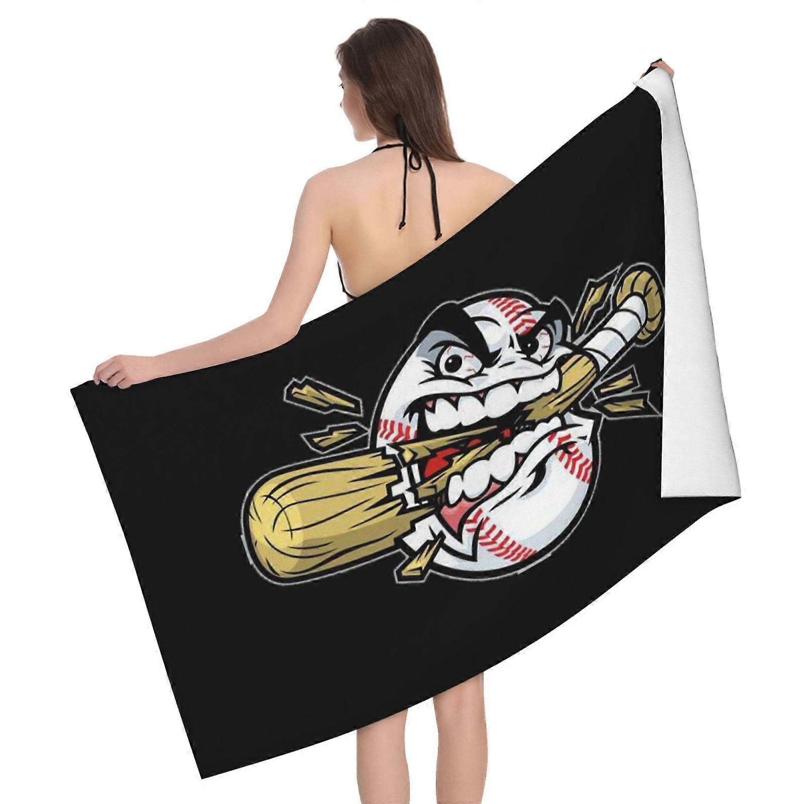 x60 Softball World Bath Håndkle Badehåndkle DS60