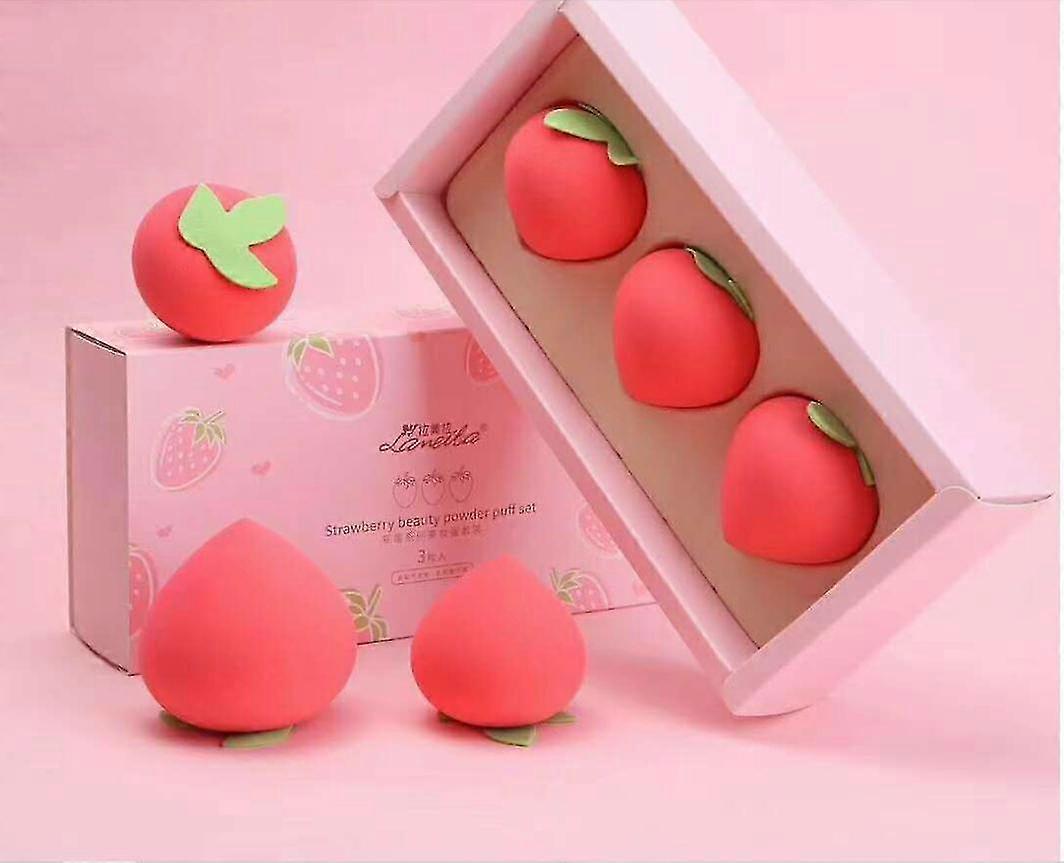 cosmetic powder puff shape foundation water drop bevel make