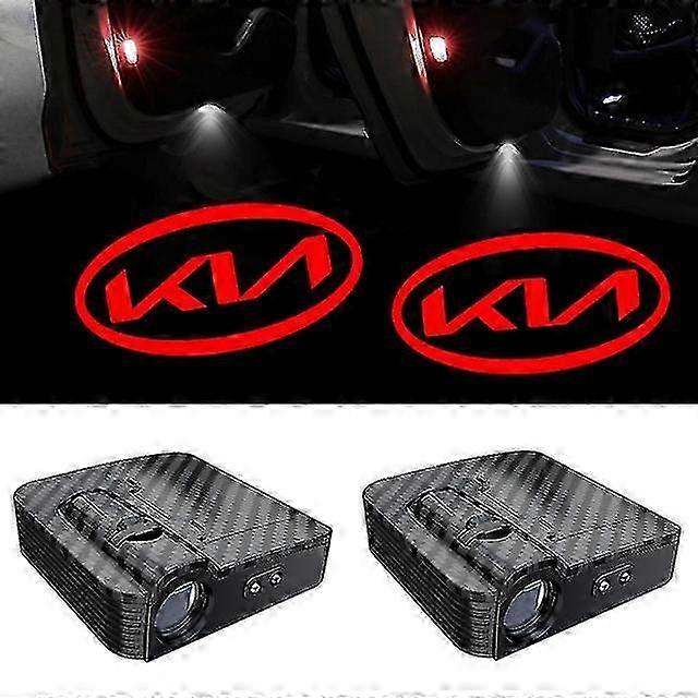 Car Door Welcome Light Projector Lamp For Kx3 Kx7 Ceed Rio K5 Sportage Cerato K2 Sedona Forte Optima Oprius Soul Picanto