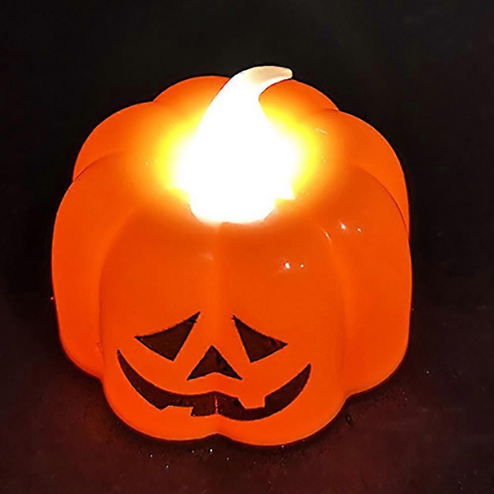 Halloween Led Pumpkin/spiderweb Lantern Bright Light Up Lamp Party Decor Props