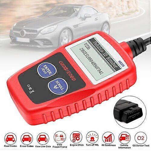 Car Diagnostic Detector Automotive OBD Code Reader OBD2 Scanner Check Engine Fault Tool
