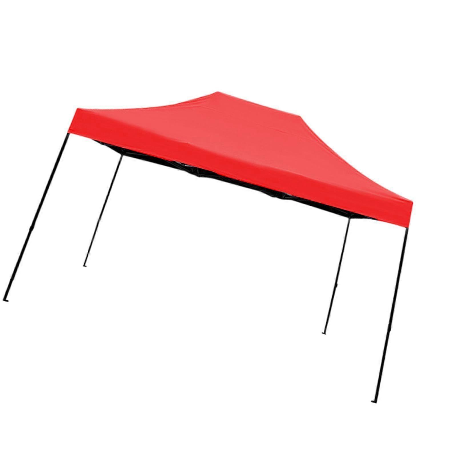 Tält för bärbar paviljong, tillbehör för utomhusbruk, skugga för uteplats, picknick, strand, röd