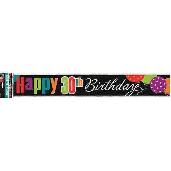 Unique Party Cheer 30th Birthday Banner