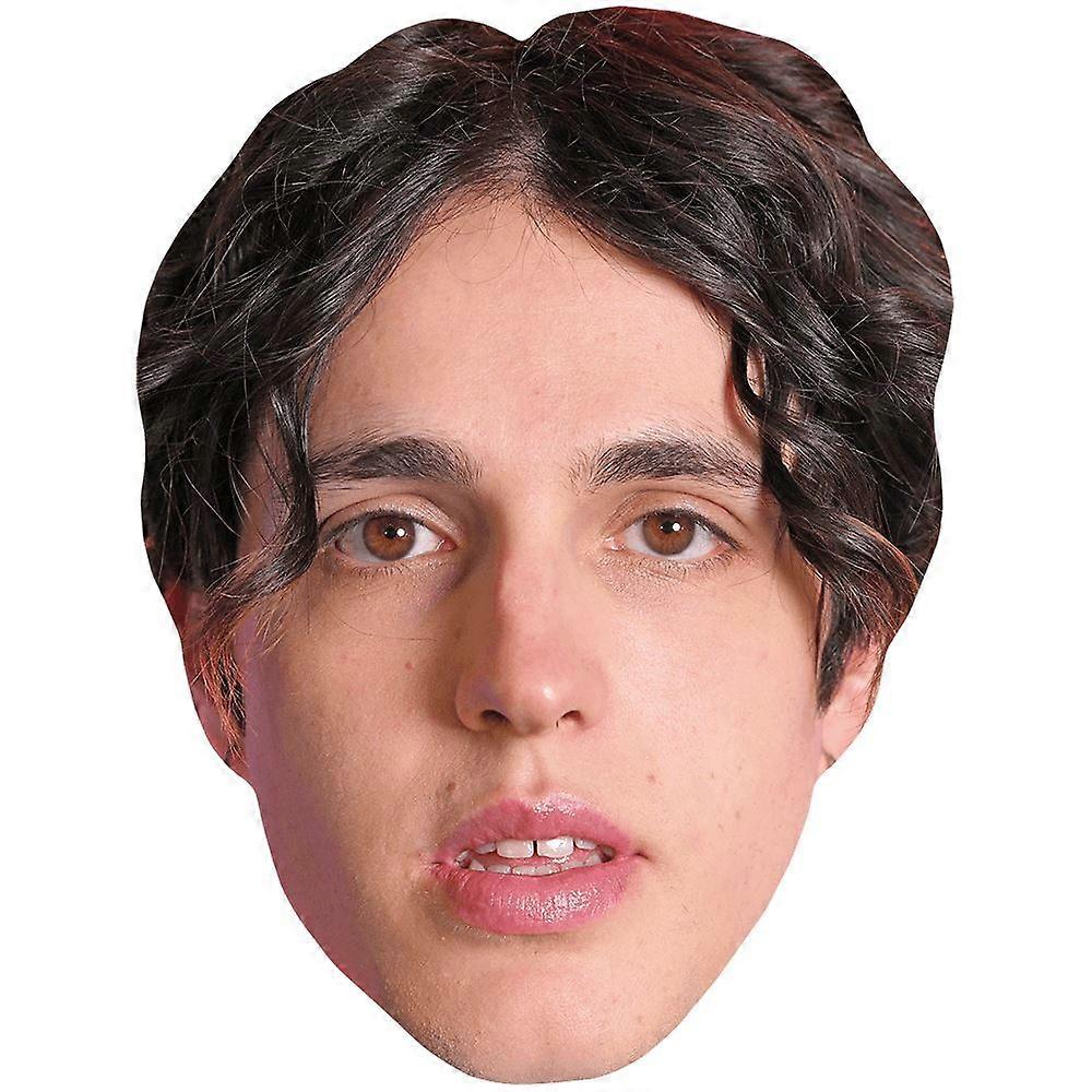 Luka Ivanovic (Curls) Celebrity Mask, Flat Card Face