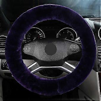 100% New Zealand Wool Car Steering Wheel Cover Soft Warm...