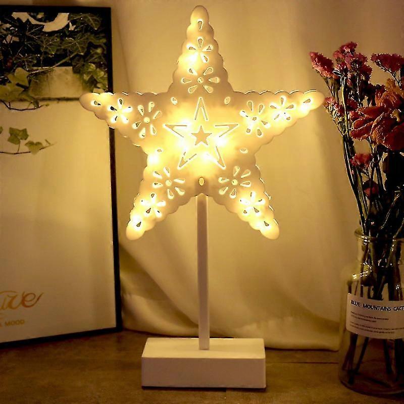 Led Star Table Lamp 29 Cm Table Lamp Window Decoration Star