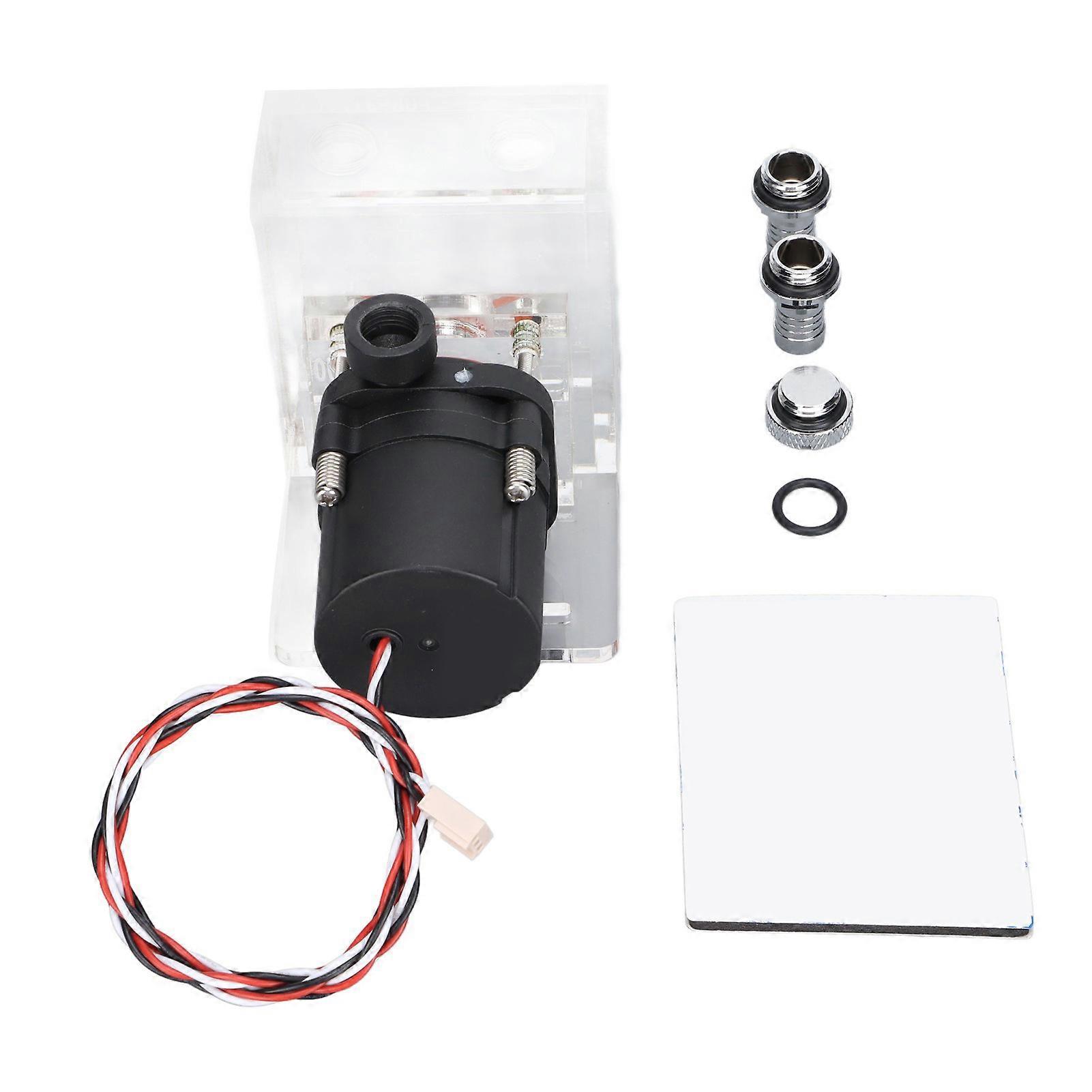 Integrated Mute Water Pump for Notebook Cooling with Efficient Heat Dissipation Design