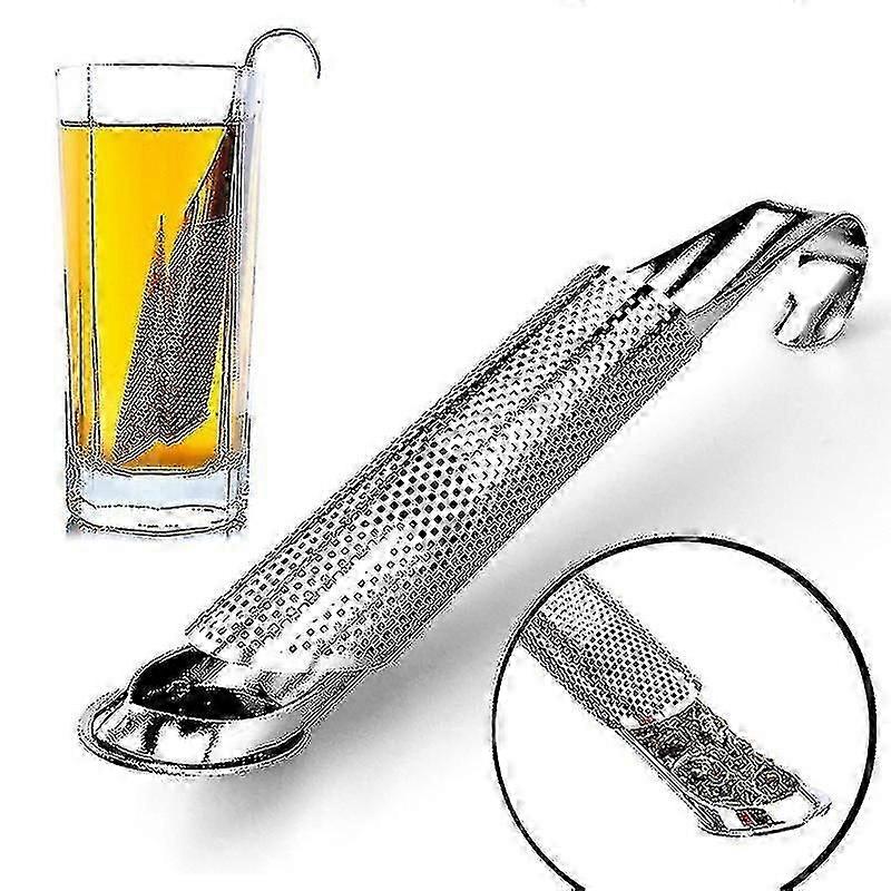 Roestvrij staal Thee Infuser Pijp Ontwerp Metalen Theezeef Voor Mok Filter Thee - RIpj
