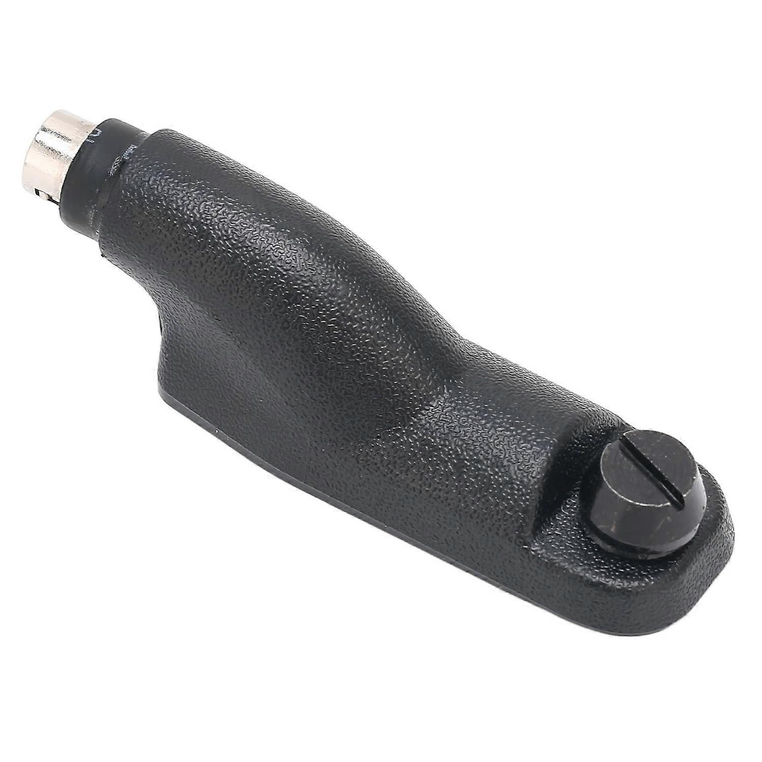 Radio Earpiece Adapter 6 Pin Connection Black Walkie Talkie Quick Release Adapter for Motorola APX40