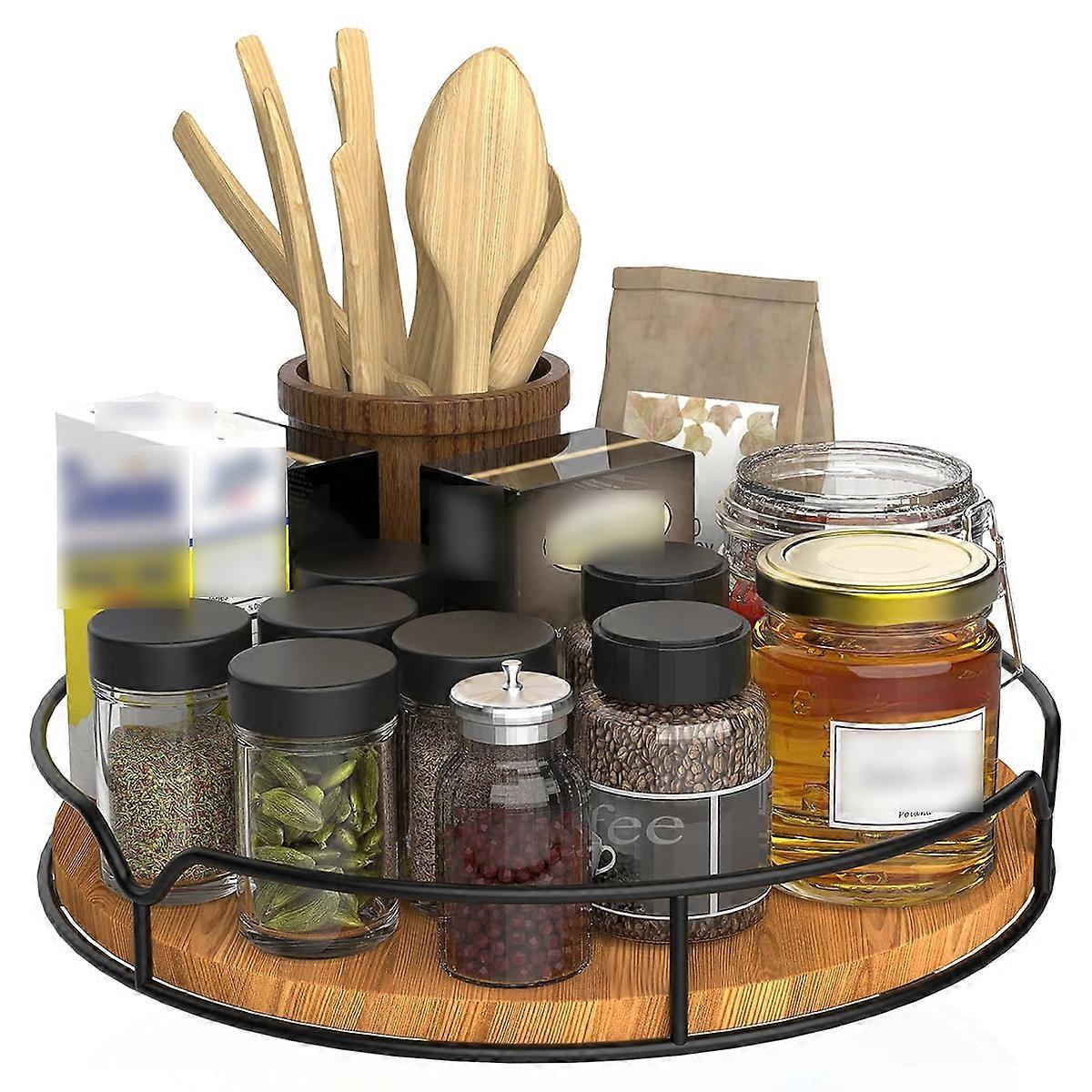 Turntable Organizer for Closet, Pantry
