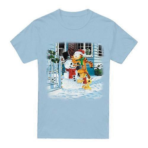 Garfield Mens Snow Fun T-Shirt