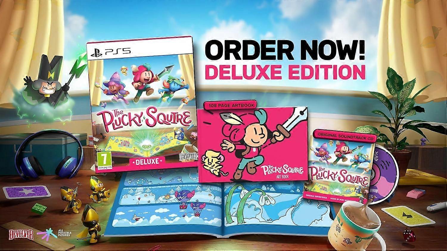 The Plucky Squire - Devolver Deluxe PS5 Game