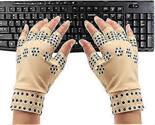 Compression Gloves Pain Relief, White