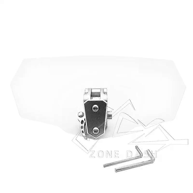 Motorcycle Windshield Airflow Adjustable Windscreen Extension Wind Deflector Unversal Decals compatible for    Yamah MAXP