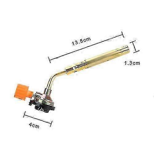 1300 Butane Gas Blow Torch Soldering Brazing Burner Welding Tool For Bbq Camping