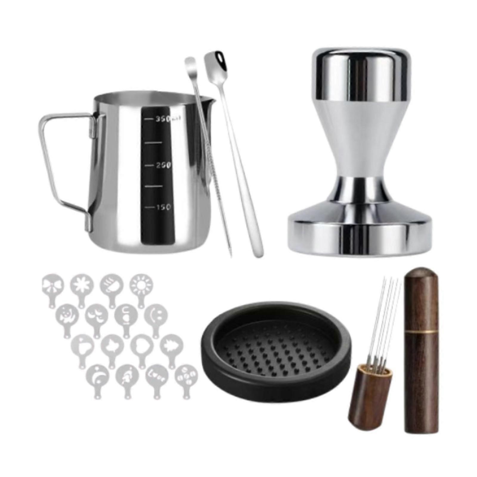 エスプレッソアクセサリーキットステンレス鋼51mmエスプレッソタンパーオフィス用タンパーセット