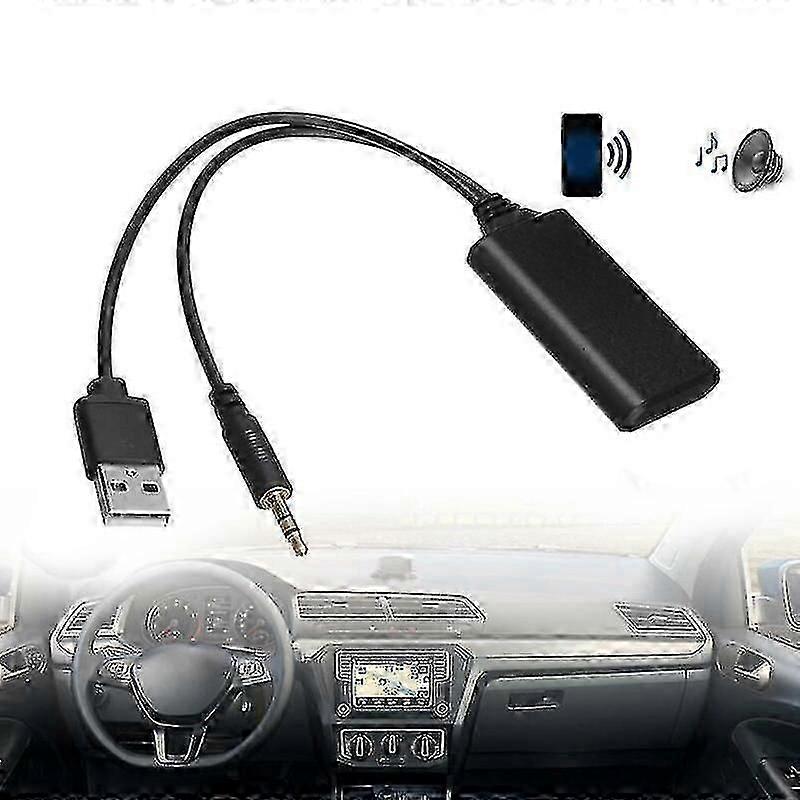 Car AUX Bluetooth-compatible Audio For BMW E90 E91 E92 E93 Cable