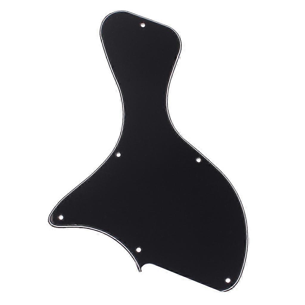Electric Guitar Black Pickguard Pick Guard Protector for