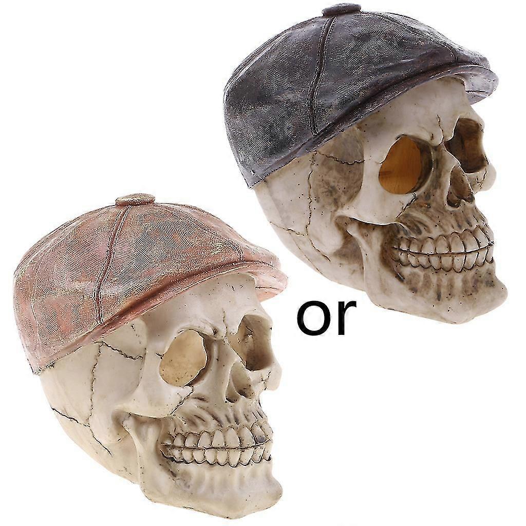 Aquarium Resin Decoration Skull Decor Hideout Playground For Betta Shrimp