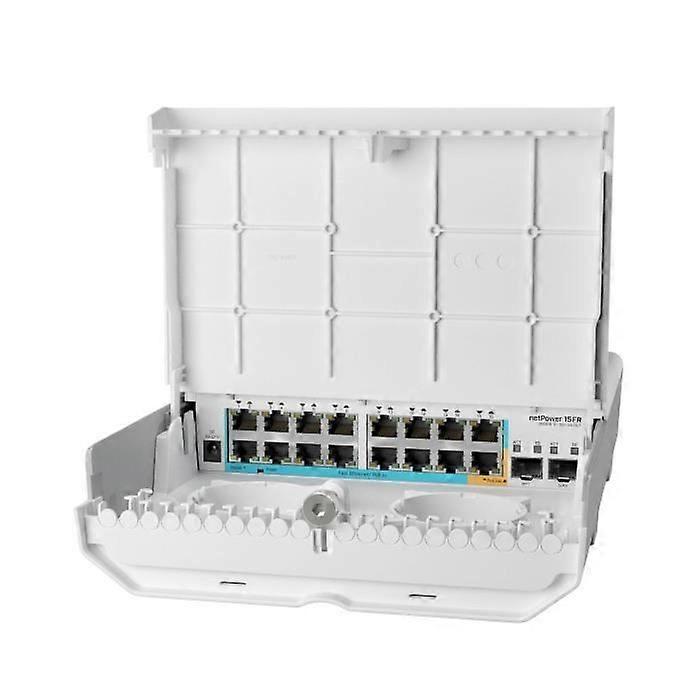 Interruttore - MikroTik - netPower 15FR - 15 porte PoE - SFP - Esterno