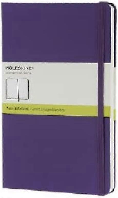 Moleskine Pocket Size pLAIN Hard Notebook - Purple
