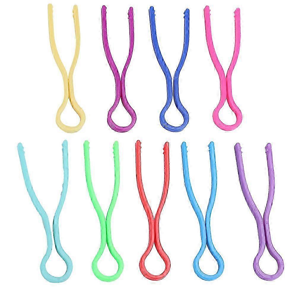 180Pcs Bobbin Buddies Plastic Spool Clamp Thread Control Holder Sewing Machine Accessories