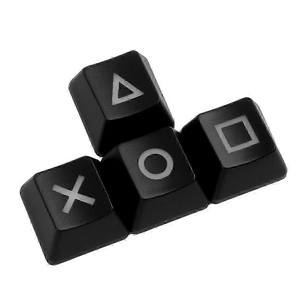 Keys Cap Up Down ,Mechanical Keyboard Pbt Keycap Button Key Wasd Dye Sub Tech R4 R3 R2 R1-Black js