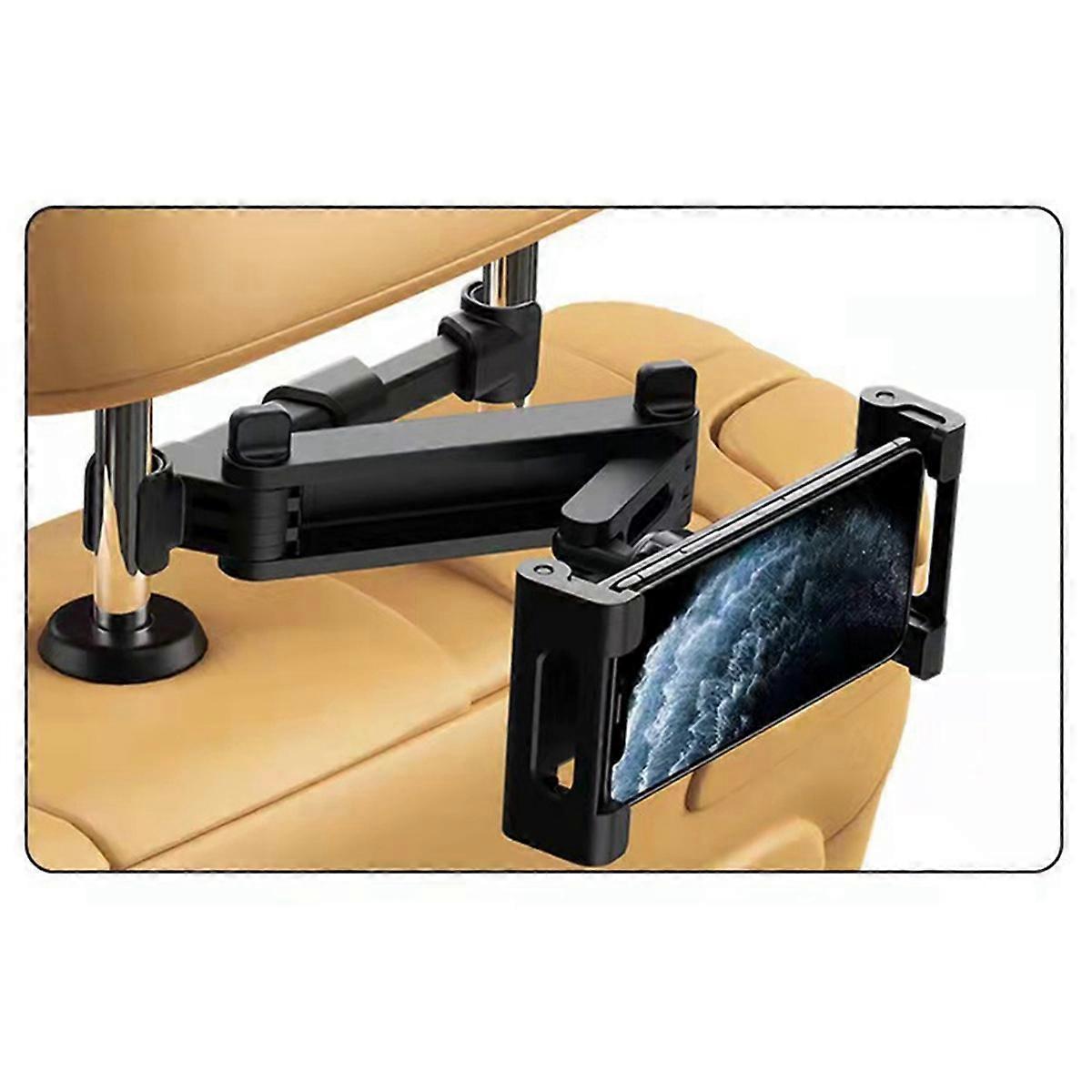 Car Headrest Mount 360° Rotating Adjustable Car Backseat Mount B