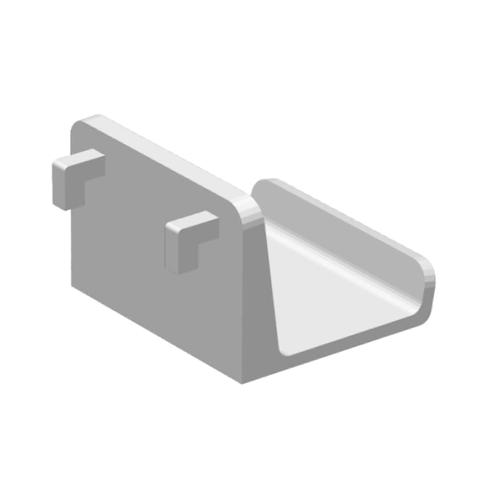 Supporto per montaggio a parete per controller di gioco e scheda per cuffie Staffa di montaggio per scheda con foro Supporto per display Bianco