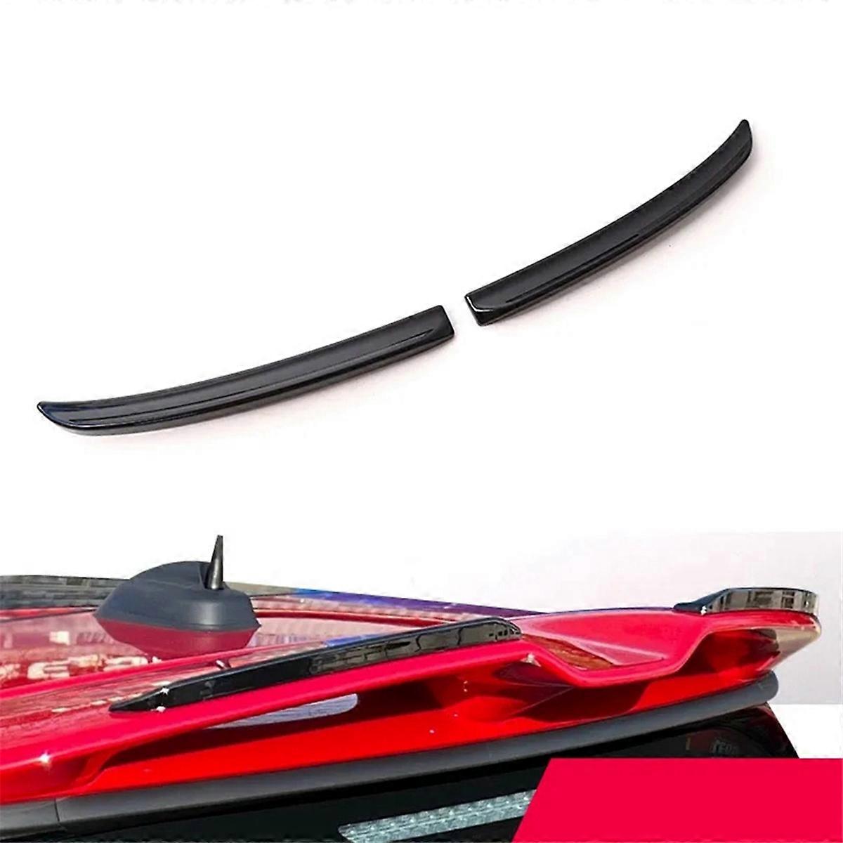 For MINI F55 F56 Black Rear Trunk Roof Spoilers Tail Wing Decoration ...