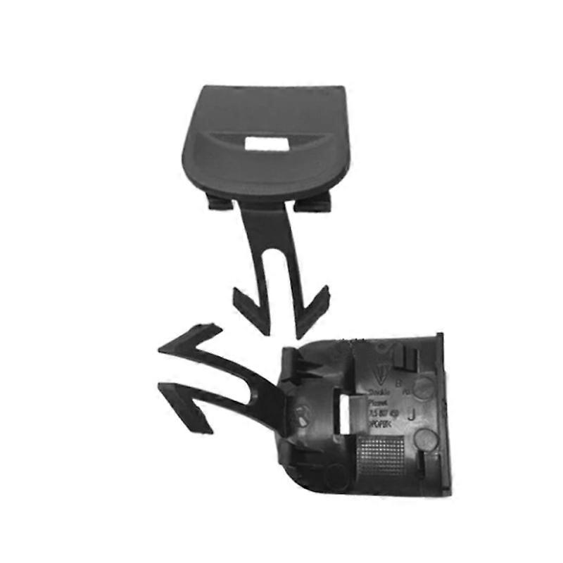 1Pair Left + Right Rear Bumper Tow Cap for-Porsche Cayenne 2007-2010