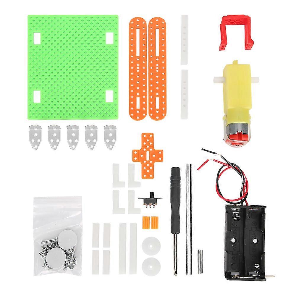 Assembled Educational Model Toy 2-Feet Walking Robot Children DIY Science Technology Tool