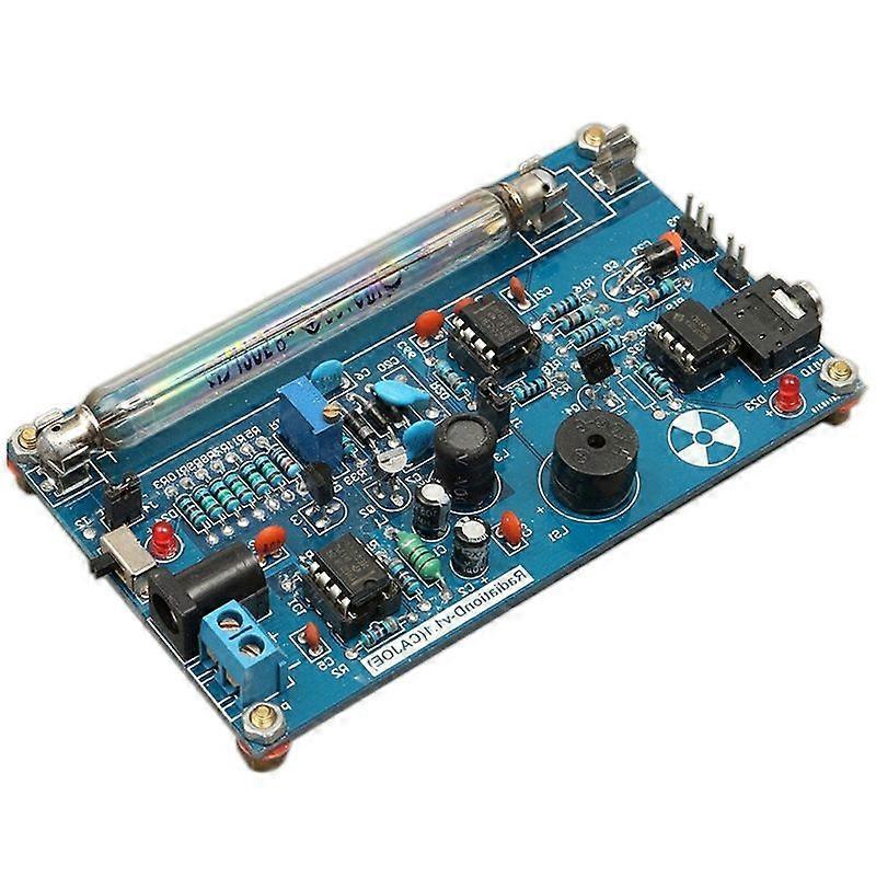 Assembled DIY Geiger Counter Kit Module Tube Tube Nuclear Radiation Detector