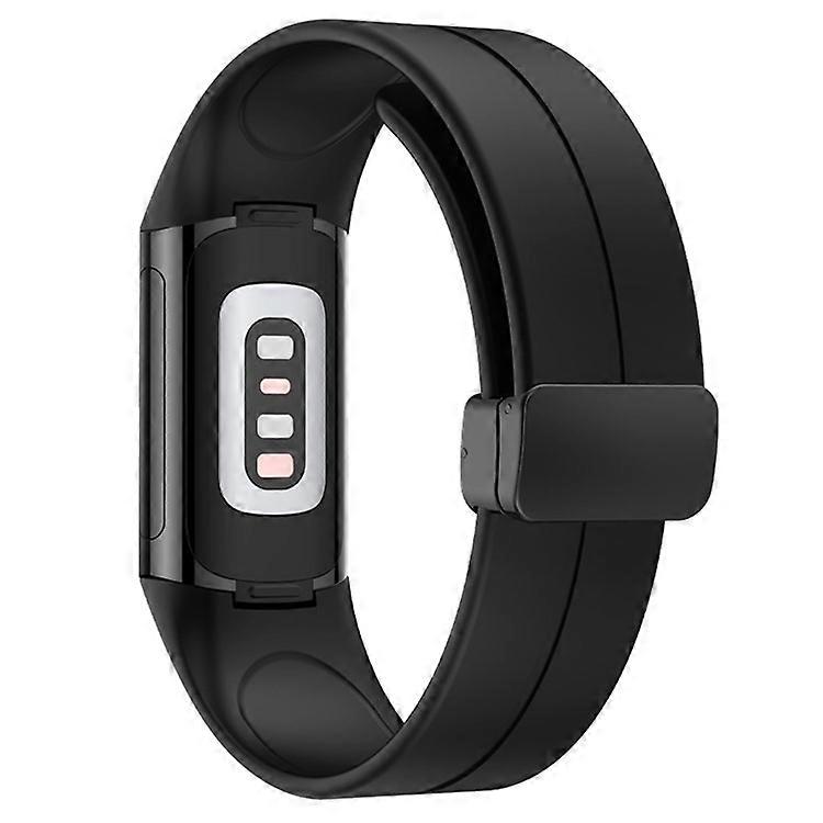 Compatible For Fitbit Charge 5 / Charge 6 Watch Strap Magnetic Silicone Band