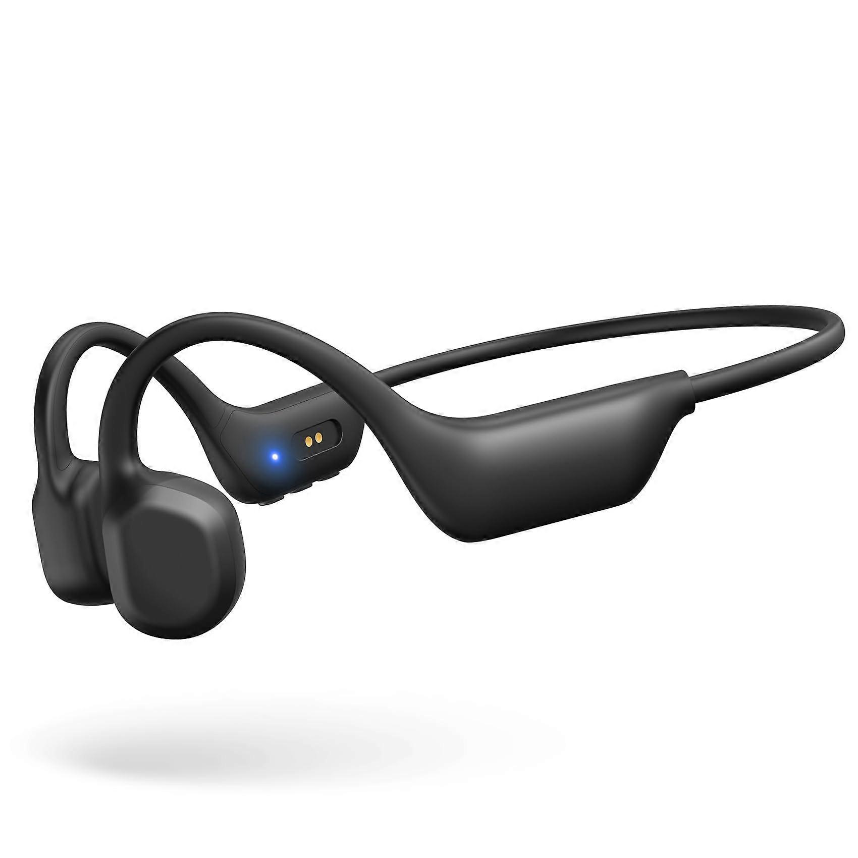 Bone Transmission Headphones Bluetooth 5.3 Open-Ear Bone Conduction Wireless Headphones With Mic 7H Playtime