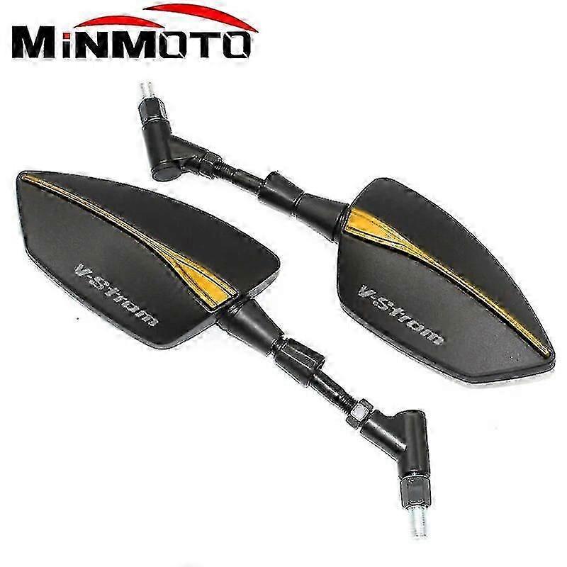 suitable for For Dl650 V-strom Dl1000 Dl 650/xt 1000/xt V Strom Thread Left Right Rear Rearview Mirrors-YI WU CHUN HUI