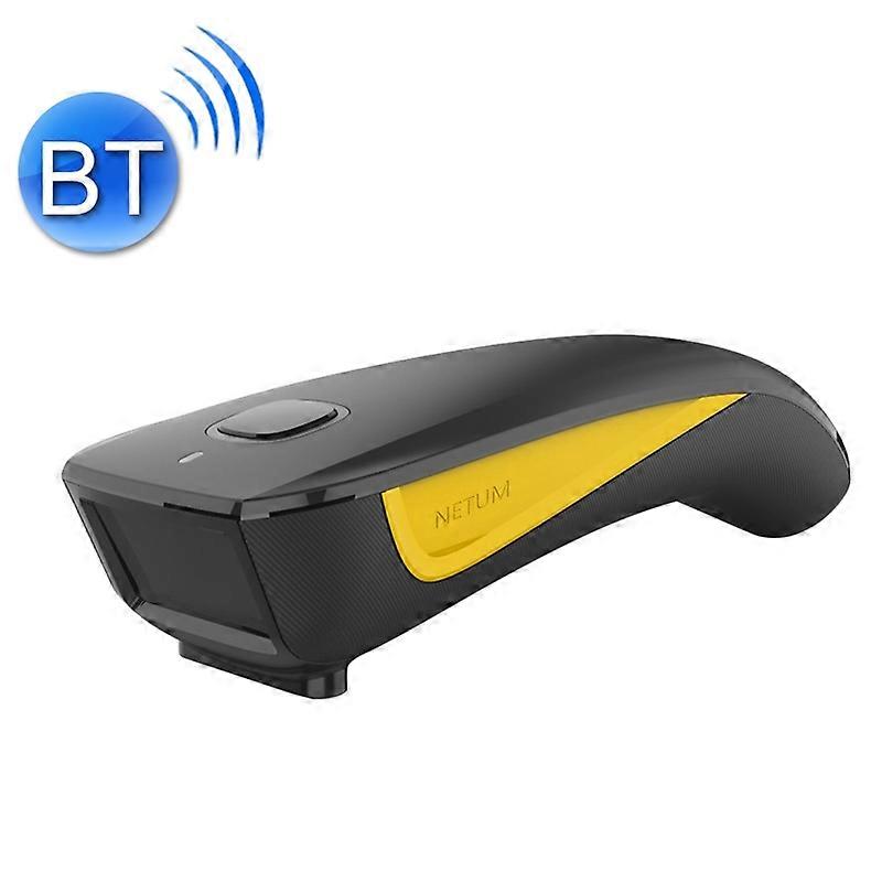 NETUM C750 Wireless Bluetooth Scanner Portable Barcode Warehouse Express Barcode Scanner, Model: C750 Two-dimensional