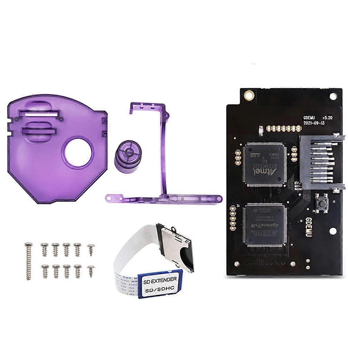 Für GDEMU V5.20 Optical Drive Simulation Board Module Installation Kit Gaming Zubehör für DreamCast F