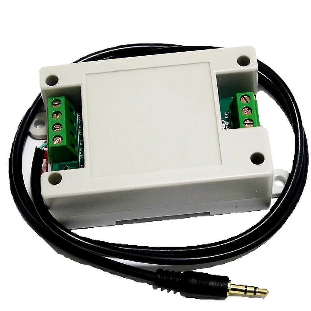 DC 5/12/24V Sound Sensor Audio/Headphone Input Control Relay Switch Module(DC 12V )